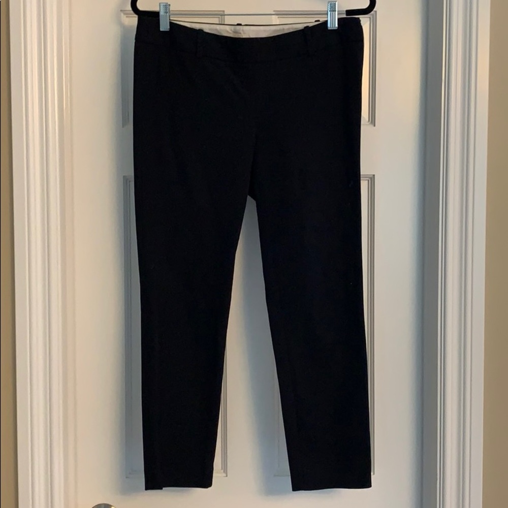 J Crew side zip skinny Capri pants